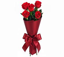 Букет 5 Красных роз Эдлесс Лав в Красные Баррикады