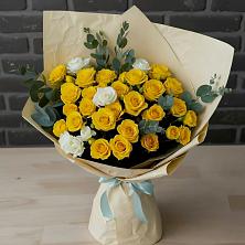 Букет цветов из:  Розы в Красные Баррикады