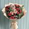 Букет цветов из: Гвоздики и Розы в Красные Баррикады