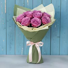 Букет Розы Фёрст Леди в Красные Баррикады