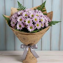 Букет цветов из:  Хризантемы в Красные Баррикады