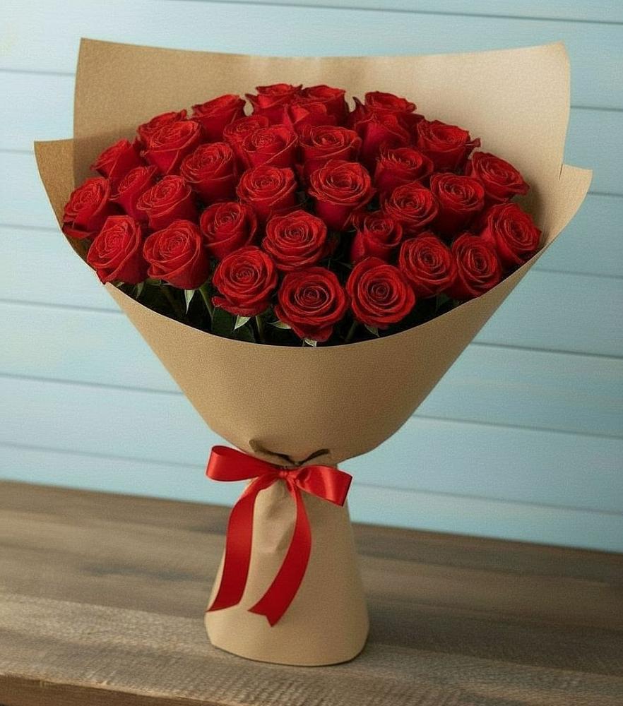 Букет Красные розы Милано в Красные Баррикады