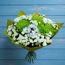 Букет цветов из:  Хризантемы в Красные Баррикады