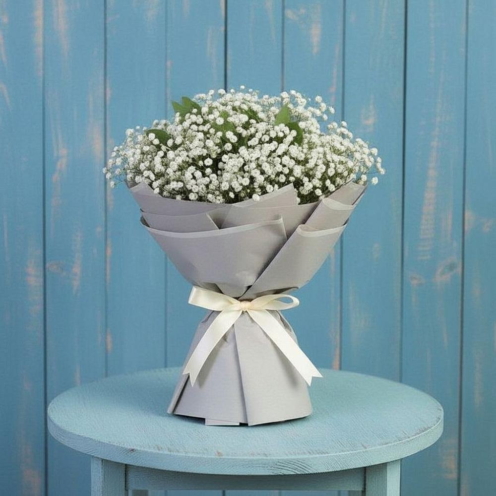 Букет цветов из: Гипсофила в Красные Баррикады