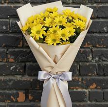 Букет цветов из:  Хризантемы в Красные Баррикады