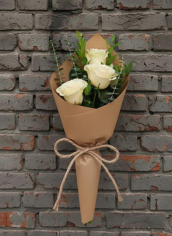 Букет цветов из: Розы в Красные Баррикады