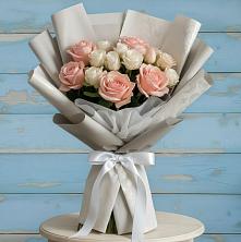 Букет цветов из:  Розы в Красные Баррикады