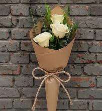 Букет цветов из:  Розы в Красные Баррикады