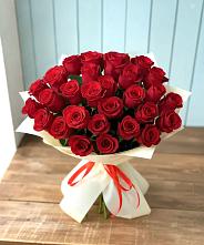 Букет 29 Красных роз в Красные Баррикады
