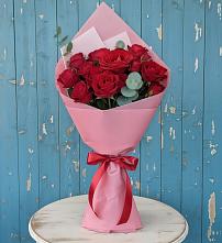 Букет цветов из:  Розы в Красные Баррикады