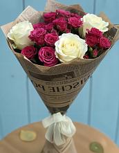 Букет цветов из:  Розы в Красные Баррикады