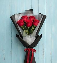Букет цветов из:  Розы в Красные Баррикады