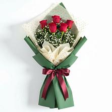 Букет цветов из:  Розы в Красные Баррикады