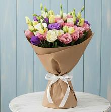 Букет цветов из:  Лизиантусы в Красные Баррикады