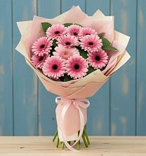 Букет цветов из:  Герберы в Красные Баррикады